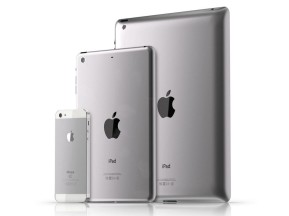 Apple iPad 3 iPad mini and iPhone 5 size comparison: Cutting Edge Technology